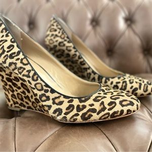 Banana Republic Cheetah Print Wedges
